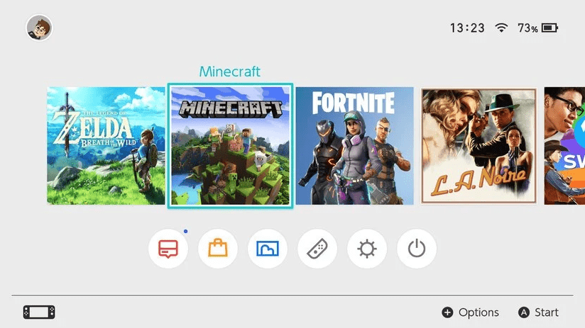 Minecraft cross-play for Nintendo Switch