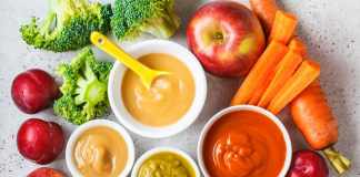 list of fruits and vegetables